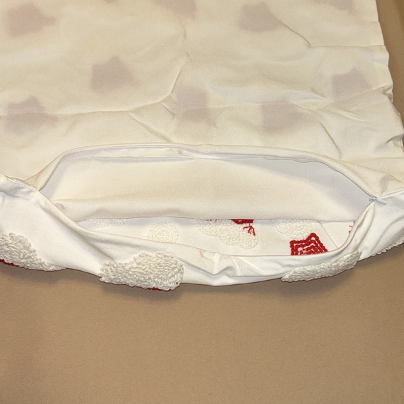 BRAND NEW, NEVER USED Canvas Santa Hat Pillow Case (1) - Picture 6 of 7